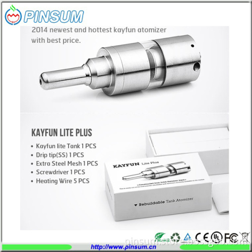 New Arrival Metal Drip Tip, Airflow Control Kayfun Tank/Rebuildable Kayfun 3.1